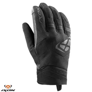 Manusi femei pentru scuter – motocicleta Roadster Mid-season textil/piele Ixon model MIG 2 WP LS culoare: negru – degete tactile – waterproof S (7/8) Chilipir