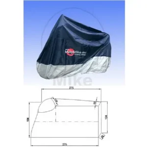 Husa moto exterior 500cc – 1000cc (albastru/gri) – motociclete peste 500cc Preț mic