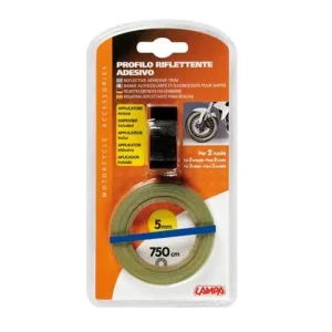 Livrare gratuită Dunga (banda) adeziva albastra pentru roata (janta) cu adaptor (latime: 5 mm; lungime: 750 cm)
