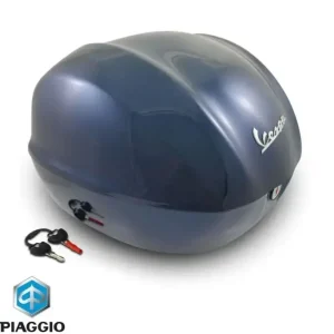 Cutie bagaj originala Vespa Primavera (13-) 50-125-150cc – culoare: albastru (bleu – Midnight 222) – 32 Litri Preferatul clienților