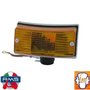 Semnalizare fata stanga cromata portocalie LML Star / Deluxe – Vespa P – Vespa PX 80 – PX 100 – PX 125 – PX 150 – PX 200 (Siem) Popular
