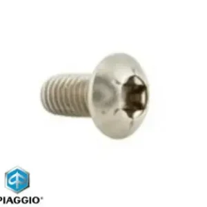 Livrare expres Surub original M5x10 esapament (Tork) Vespa ET2 – ET4 – GTS – GTV – LX – Primavera – S – Sprint 4T LC 50-300cc