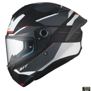 Cel mai bun preț Casca integrala pentru scuter – motocicleta MT Targo S Kay B2 gri mat – omologare noua ECE 22.06 – tip viziera: MT-V-18B XXL (63/64cm)