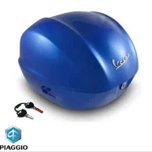 Cutie bagaj originala Vespa Sprint (14-) 50-125-150cc – culoare: albastru (bleu – Gaiola 261/A) – 32 Litri Super ofertă