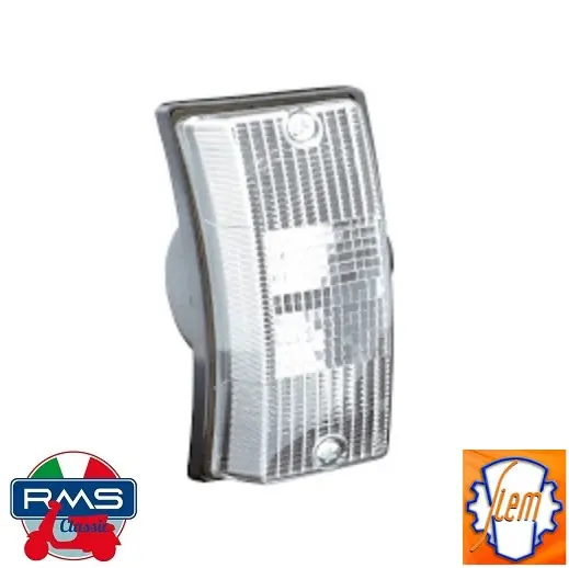 Semnalizare fata stanga transparenta LML Star / Deluxe – Vespa P – Vespa PX 80 E – PX 100 E – PX 125 E – PX 150 E – PX 200 E (Siem) Disponibil imediat