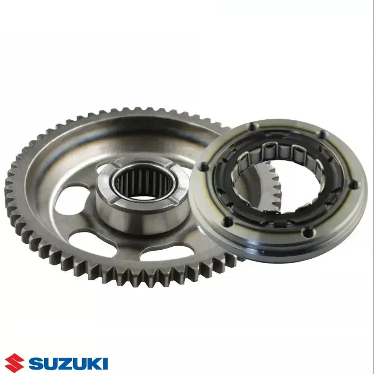 Cuplaj electromotor (bendix) + roata dintata originale Suzuki DR-Z 400 E (00-06) – DR-Z 400 SM (05-08) LT-Z 400 (03-17) 4T LC 400cc Ofertă limitată