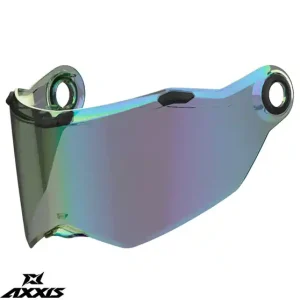 Lichidare de stoc Viziera iridium (tip oglinda) casca modulabila (flip-up) Axxis GhostFighter SV (ochelari soare integrati) Pinlock Ready – tip viziera: MT-V-36