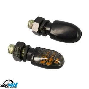 Retur ușor Set semnalizari LED tip „Blackway Bios Black” – E-Mark (omologate)