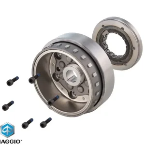 Volanta magnetou (rotor) + cuplaj electromotor (bendix) originale Piaggio Beverly – MP3 – Vespa GTS – GTS SEI GIORNI 4T LC 300cc Ofertă exclusivă