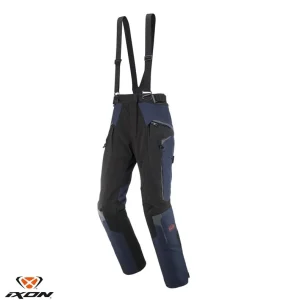 Pantaloni motociclete femei Touring/Adventure Ixon All season/vara model Odin LS culoare: navy (albastru)/negru/rosu Retur gratuit