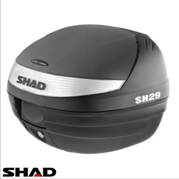 Cutie portbagaj (topcase) Shad model SH29 culoare: negru (volum: 29 litri) – include placa de montaj Expediere rapidă