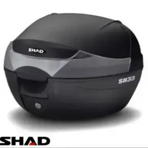 Reducere specială Cutie portbagaj (topcase) Shad model SH33 culoare: negru (volum: 33 litri) – include placa de montaj