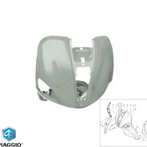 Ofertă limitată Carena (masca) fata originala Piaggio Liberty 50 Corporate – Delivery (06-23) – Liberty 125 Delivery – iGet 125 (07-23) – nevopsita
