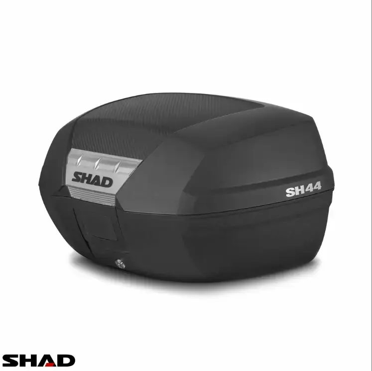 Livrare expres Cutie portbagaj (topcase) Shad model SH44 culoare: negru (volum: 44 litri) – include placa de montaj