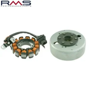 Magnetou (stator aprindere) complet Aprilia Scarabeo – Derbi Boulevard – Piaggio Fly – Liberty – Zip – Vespa ET4 – LX – S 4T 50-100cc Cumpără online