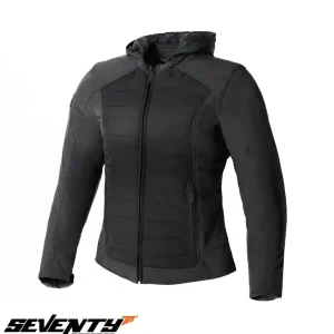 Comandă acum Geaca (jacheta) femei pentru scuter – motocicleta Urban/Touring Seventy vara/iarna model SD-JC75 culoare: negru Negru XS