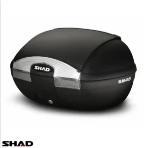 Cutie portbagaj (topcase) Shad model SH45 culoare: negru (volum: 45 litri) – include placa de montaj Mai ieftin