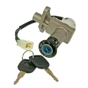 Preț promoțional Kit contact chei scuter GY6-125 4T 125-150cc (prindere in 3 puncte – triunghi)