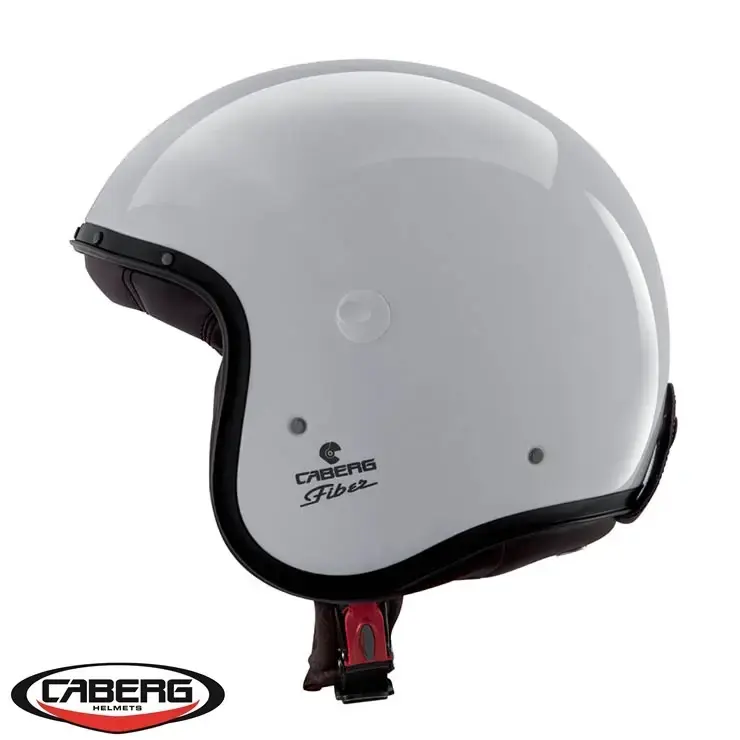 Calitate înaltă Casca open face pentru scuter – motocicleta (jet) Caberg model Freeride X A1 alb lucios (fibra de sticla) XXL (63/64cm)