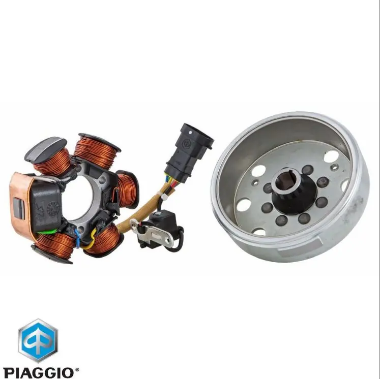 Retur ușor Magnetou (stator aprindere) complet original Aprilia (04-) – Derbi – Gilera – Piaggio – Vespa LX – Primavera – S – Sprint (04-) 2T 50cc