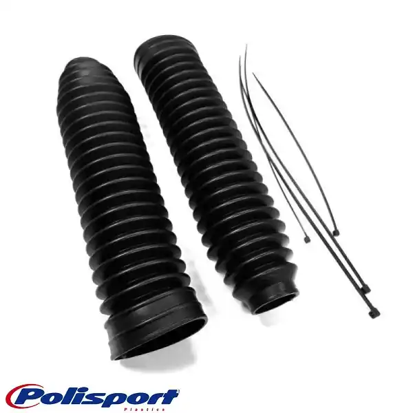Set burdufuri cauciuc telescoape fata – diametru: 32 mm – lungime: 250 mm (Polisport) Calitate înaltă