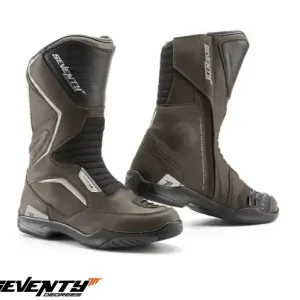 Transport gratuit Ghete (cizme) pentru scuter – motocicleta Touring Unisex Seventy model SD-BT2 culoare: maro Maro 36