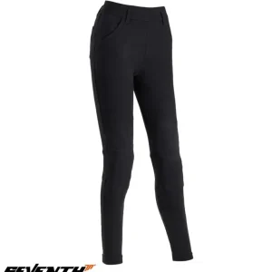 Ieftin Pantaloni moto (leggins/colanti) femei Urban Seventy vara model SD-PL1 Iris culoare: negru XS