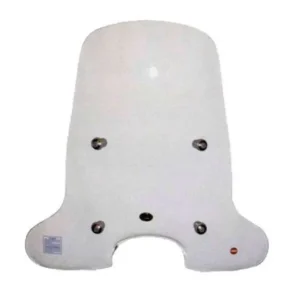 Cel mai bun preț Parbriz mare (inalt) transparent Piaggio Liberty (97-05) 2T-4T AC 50-125-150cc – tije fixare cromate