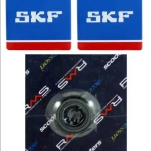 Reducere de preț Kit rulmenti + semeringuri ambielaj SKF Piaggio Bravo – Ciao – Grillo – Si – Si Mix 2T AC 50cc