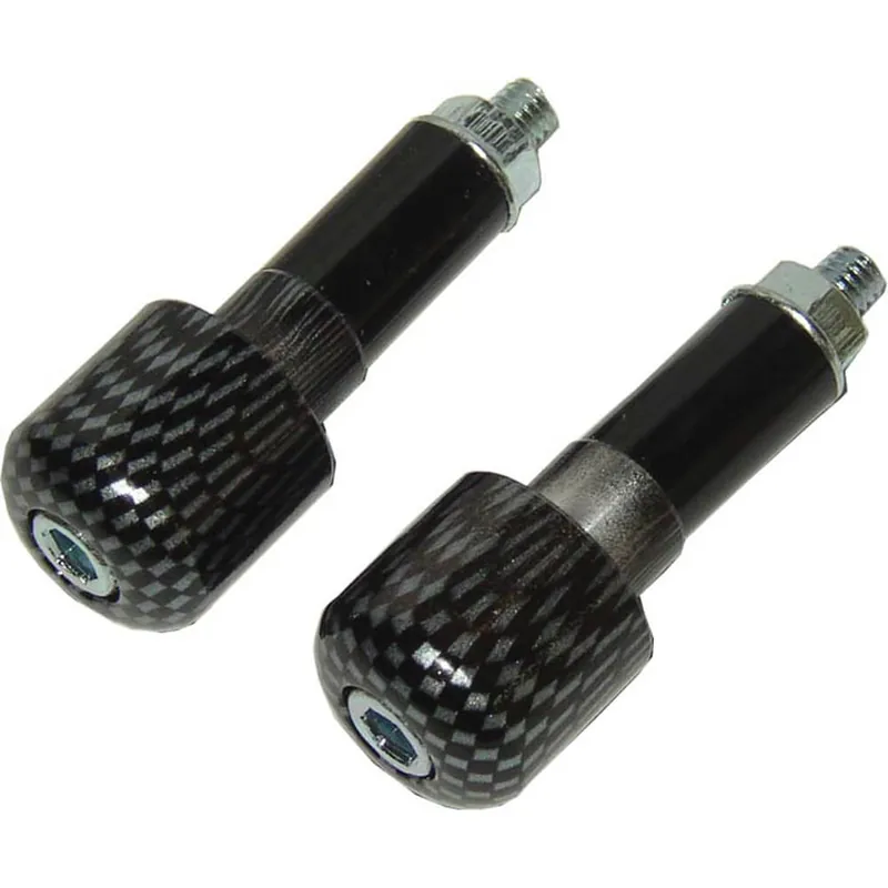 Chilipir Set capete ghidon (contragreutati) tip carbon – diametru interior: 17.5 mm