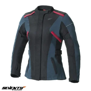 Cumpără acum Geaca (jacheta) femei pentru scuter – motocicleta Urban/Touring Seventy iarna model SD-JT79 Navy culoare: albastru/negru/rosu Albastru/negru/rosu L