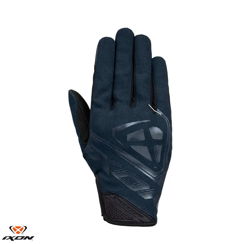 Cel mai vândut Manusi barbati pentru scuter – motocicleta Roadster vara Ixon model Hurricane MS culoare: navy (albastru) – degete tactile L