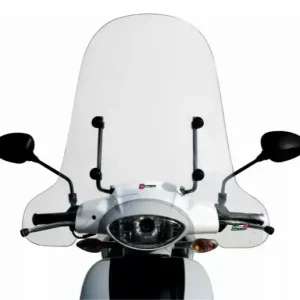 Parbriz mare transparent Aprilia Scarabeo (motorizare Minarelli) – Scarabeo (motorizare Piaggio) â€“ Scarabeo 2T-4T AC 50-100cc Doar azi