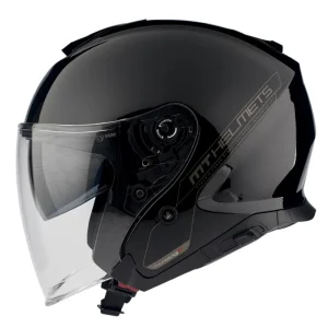 Reducere Casca open face pentru scuter – motocicleta MT Thunder III SV Jet A1 negru lucios (ochelari soare integrati) – tip MT-V-19 S (55/56cm)