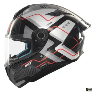 Expediere rapidă Casca integrala pentru scuter – motocicleta MT Targo S Brik C0 gri lucios – omologare noua ECE 22.06 – tip viziera: MT-V-14B L (59/60cm)