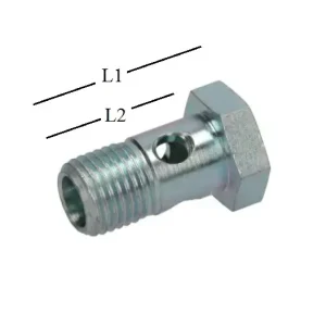 Holender (surub) furtun hidraulic frana M10x1 tip DIN 7623 Expediere rapidă