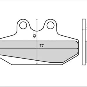 Set placute frana FT3055 – Aprilia RX – Pegaso – Red Rose – Tuareg 50-125cc – Derbi GPR – Senda – Predator 50-180cc – Peugeot XR6 50cc Ieftin