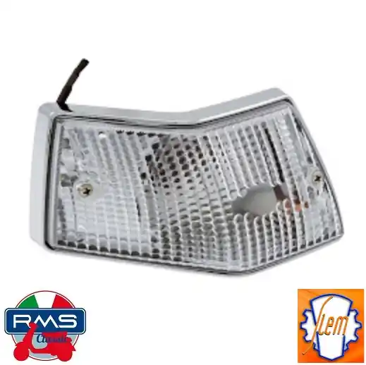 Semnalizare spate stanga cromata transparenta LML Star / Deluxe – Vespa P – Vespa PX 80 – PX 100 – PX 125 – PX 150 – PX 200 (Siem) Ofertă