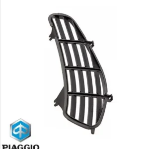 Livrare expres Ornament priza aer laterala fata dreapta original Vespa Granturismo GTS – GTS Super Sport – GTV 125-300cc – culoare: neagra