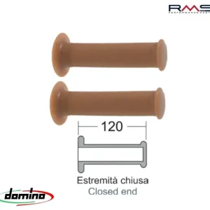 Ofertă Set mansoane Cafe Racer – culoare: maro (lungime: 120 mm)