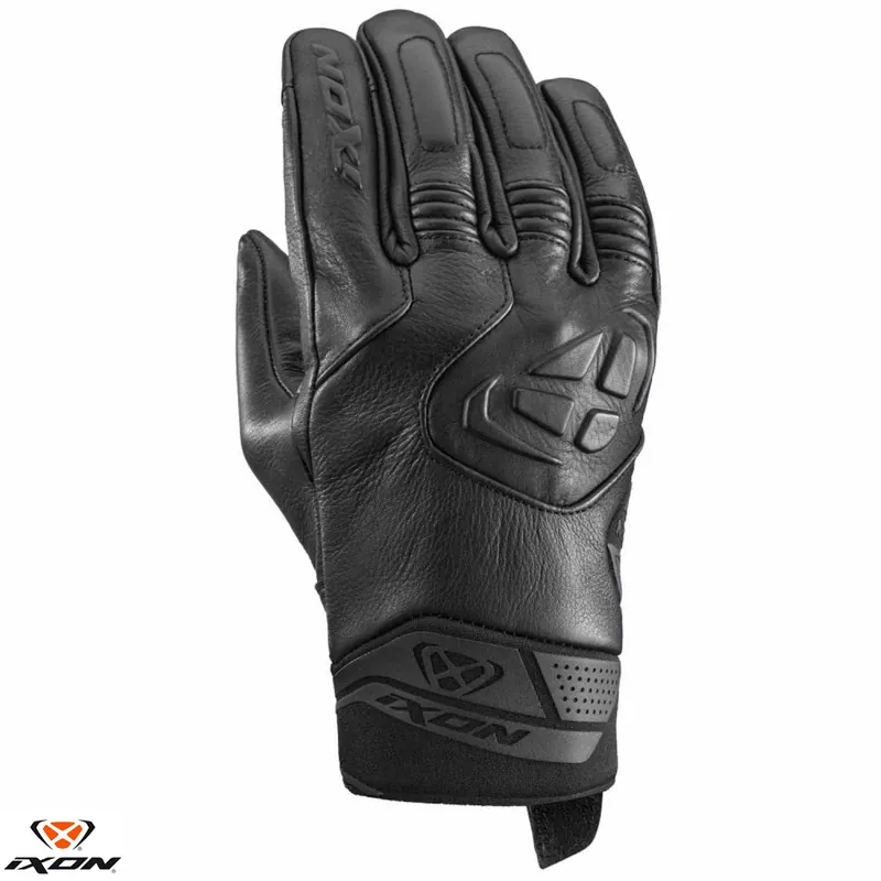 Plată securizată Manusi barbati pentru scuter – motocicleta Roadster vara piele Ixon model MIG 2 Leather MS culoare: negru – degete tactile XL (10/11)