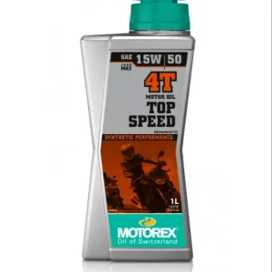Ultima șansă Ulei motor Motorex Top Speed 15W50 Synthetic Performance 4T 1 Litru