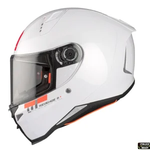 Casca integrala pentru scuter – motocicleta MT Revenge 2 S A0 alb lucios – omologare noua ECE 22.06 – tip viziera: MT-V-14B S (55/56cm) Cumpără acum