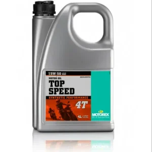 Ulei motor Motorex Top Speed 15W50 Synthetic Performance 4T 4 Litri Livrare rapidă