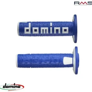 Set mansoane cross – enduro Domino – culoare: albastru/alb (lungime: 120 mm) Cel mai bun preț