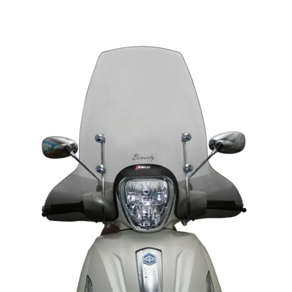 Super ofertă Parbriz mare transparent Piaggio Beverly RST ie (10-15) 4T LC 125cc – Beverly ie ABS – RST – Sport Touring (10-19) 4T LC 300cc