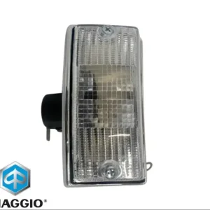 Plată securizată Semnalizare fata stanga transparenta originala Vespa P – Vespa PX 80 E – PX 100 E – PX 125 E – PX 150 E – PX 200 E