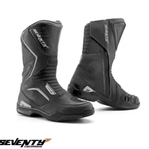 Bestseller Ghete (cizme) pentru scuter – motocicleta Touring Unisex Seventy model SD-BT2 culoare: negru Negru 48