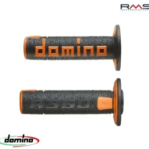 Ofertă limitată Set mansoane cross – enduro Domino – culoare: negru/portocaliu (lungime: 120 mm)