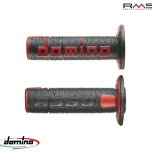 Bestseller Set mansoane cross – enduro Domino – culoare: negru/rosu (lungime: 120 mm)